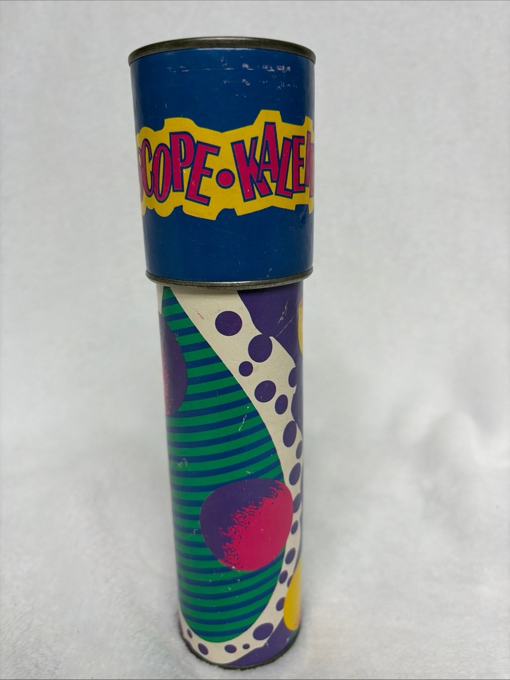 vintage 1994 "Psychedelic Planets" cardboard twist kaleidoscope